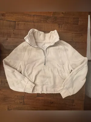 LULU🍋 Scuba‎ Oversized Funnel-Neck Half Zip thumbnail 2