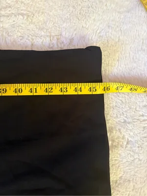 Lulus Vibrant Allure Black Square Neck Sleeveless Bodycon Midi Dress Size large thumbnail 9