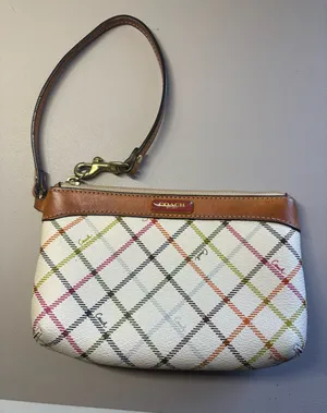 Vintage Coach Wristlet Purse thumbnail 1
