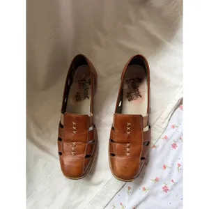 Rieker Antistress Women's Brown Leather Slip‎ On Comfort Shoes Size 41 thumbnail 2