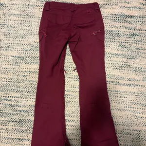 Burton Maroon Ski Pants, womens XS thumbnail 2