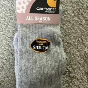 Carhartt All Season Women's Crew Socks Reinforced For Steel Toe‎ M thumbnail 2