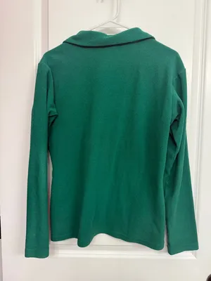Patagonia Micro D Green Quarter-Zip Fleece Pullover Women’s M thumbnail 5