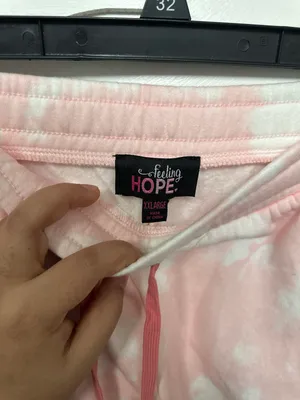 Rails Susan Komen Women s Size 2XL Pink Tie Dye Jogger Pants Ramona Warrior thumbnail 7
