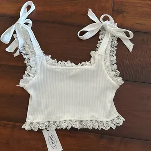 NWT Cider Tie Shoulder Lace Tank Top thumbnail 1