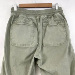 Faherty Women Traveler Pants S Utility‎ Pull On Dark Olive Street Soft Girl thumbnail 6