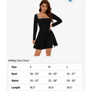 NEW Square Neck Bodice Beaded Pearl Diamond Long Sleeve Side Slit Mini Dress L thumbnail 3