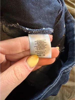 0² Denim Boutique Jeans Flare Dark Wash thumbnail 6