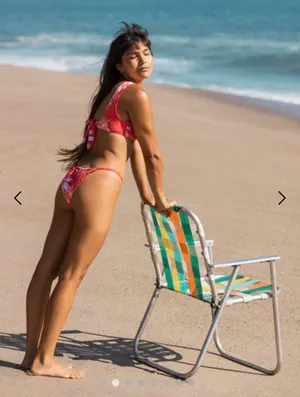 Seaside Tropics Cheeky High Leg Bikini Bottoms thumbnail 7