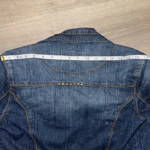 Studded Cropped Denim Jacket | American Rag Cie | Size M thumbnail 14
