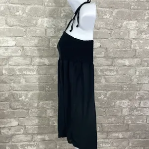 Urban Outfitters Out From Under Black Smocked Romper thumbnail 3