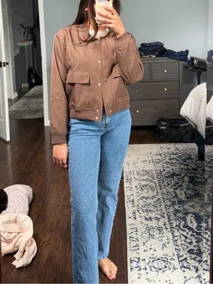 Brown Bomber Jacket thumbnail 3