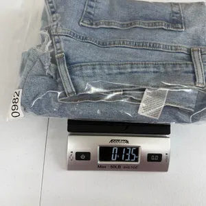 Signature by Levi Strauss light wash‎ heritage high rise Bermuda denim shorts 12 thumbnail 12