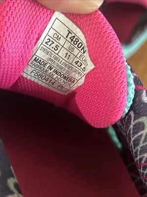 ASICS Gel-Preleus women's running shoes in the Ice Blue and Hot Pink size 11 thumbnail 4
