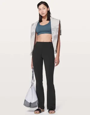 Lululemon Groove Pant Flare *32" Black (First Release) 4 thumbnail 7