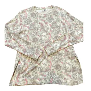 Mono b floral long sleeve knit top sz L thumbnail 1
