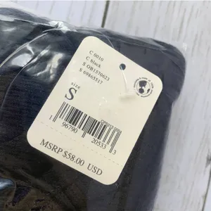 NWT Free People Sloane Bodysuit‎ in Black thumbnail 6