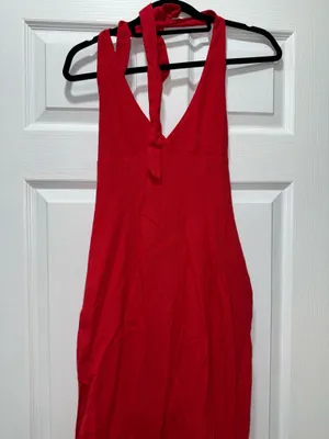 White Fox Boutique Maxi Red Dress thumbnail 10
