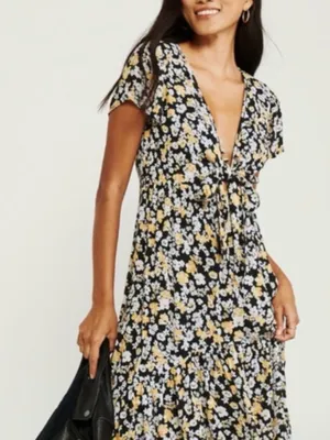 Abercrombie & Fitch Floral dress thumbnail 3