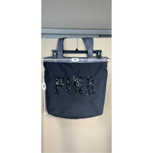 Victorias Secret Pink Black tote thumbnail 5