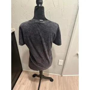 Acid Wash Red White Blue Graphic tee Medium thumbnail 2