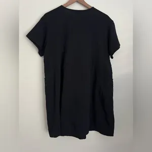 Bryn Walker black gauze dress relaxed Lagenlook lightweight S thumbnail 2
