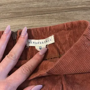 Aeropostale Burnt Orange Mini Corduroy Skirt thumbnail 2