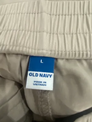 Nwt High-Waisted Twill Jogger Pants Size Large thumbnail 12
