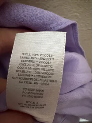 Aritzia Sunday Best Jackson‎ Mini Dress Lavish Lavender Purple Size Large thumbnail 5