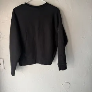 Champion Reverse Weave‎ Vintage Black Crewneck Sweatshirt Women's Medium C Logo thumbnail 8