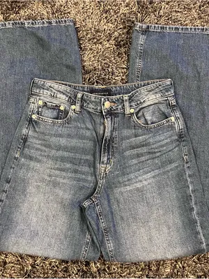 🌺Aeropostale High Rise Wide Leg Jeans Size 6🌺 thumbnail 3