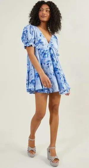 Altar’d State Evie Floral Dress thumbnail 1
