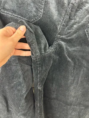 Maeve by Anthropologie The Colette Black Corduroy Cropped Pants Size 31 thumbnail 8