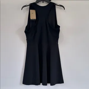 Nike Victory Dri-Fit Tennis Dress NEW Black Large Style FQ1780-010 thumbnail 10