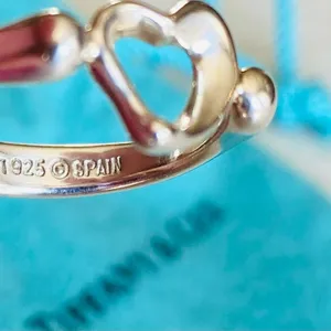 SUPER CUTE TIFFANY&Co LOVING HEART ring💖 thumbnail 10