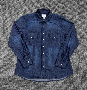 G.H. Bass & Co. Indigo Denim Button-Up Shirt thumbnail 1