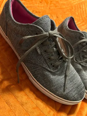 Vans Women’s Shoes 8 charcoal grey thumbnail 2