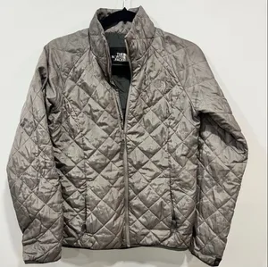 The North Face W’s Quilted Puffer Jacket Size S Grey thumbnail 1