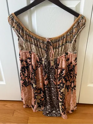 Free People Bali Mariposa Mini Slip Dress thumbnail 2