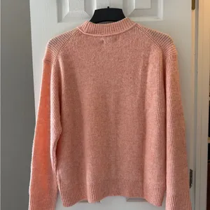 American Eagle Crewneck Sweater Size S Pink Orange NWT Soft Cozy Knit AEO thumbnail 7