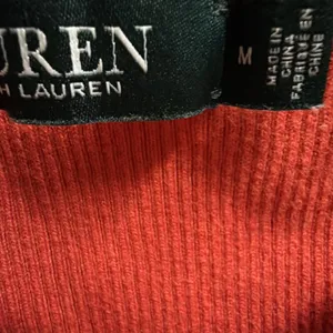 Lauren Ralph Lauren Women's Rib Knit Boat Neck Lace Up Ribbon Sleeve Top M thumbnail 3