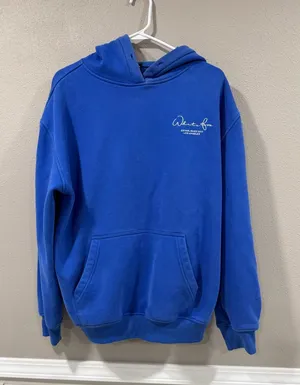 White Fox Blue Sweatshirt thumbnail 1