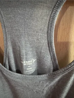 Women’s Old Navy Active Go Dry Gray Racerback Tank Top Size XXL thumbnail 2