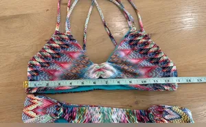 PILYQ reversible bikini set multicolor size small thumbnail 3
