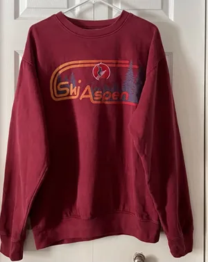 Aeropostale Ski Aspen Crew Sweatshirt thumbnail 1
