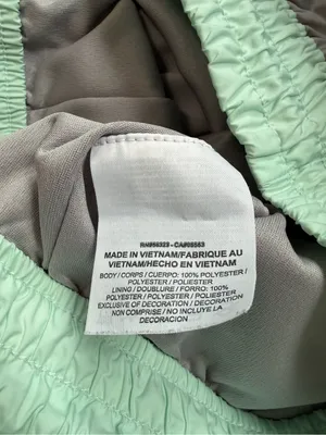 Nike Women's Gray & Mint Green Athletic Running Shorts Size M thumbnail 8