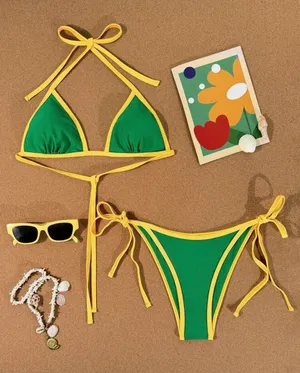 Brazil bikini Green Size M thumbnail 2