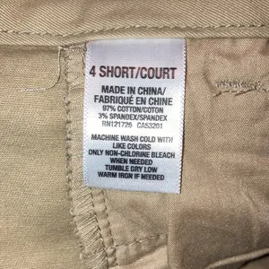 AEROPOSTALE Khaki Pants Women’s Size 4 Short Low Rise Skinny Pants Khaki Chinos thumbnail 8
