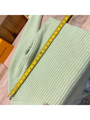 Ann Taylor Green Ribbed Turtleneck Shaker Sweater Size Small Chunky Cozy Pastel thumbnail 7