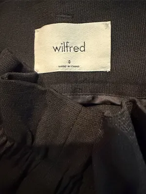 WILFRED black high waisted shorts thumbnail 4